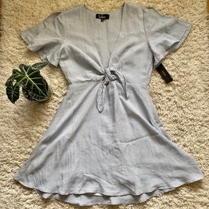 Dusty blue Lulus dress ✨ Size: Medium